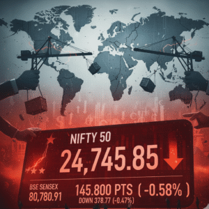 Nifty 50 and the BSE Sensex are trading significantly lower